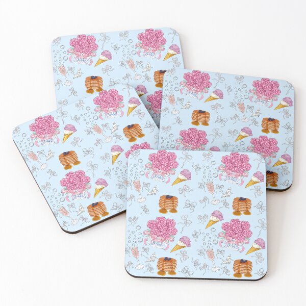 Item preview, Girly brunch pattern designed and sold by SpiritedArtwork.