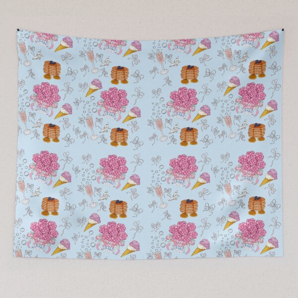 Item preview, Girly brunch pattern designed and sold by SpiritedArtwork.