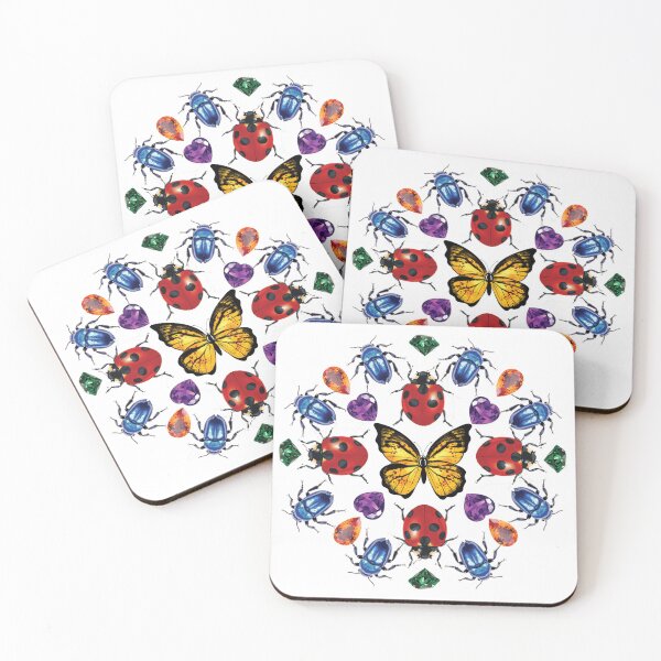 Item preview, Rainbow Bugs, butterflies, and jewels designed and sold by Color Serenity by Alana C..