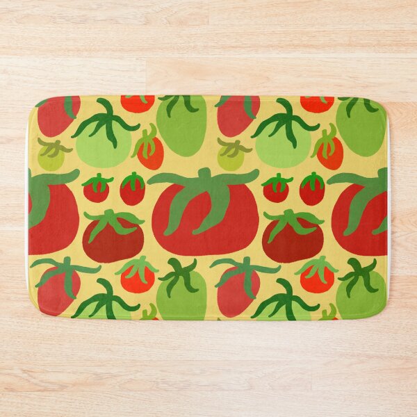 Item preview, red and green tomato pattern designed and sold by wjzardd-designs.