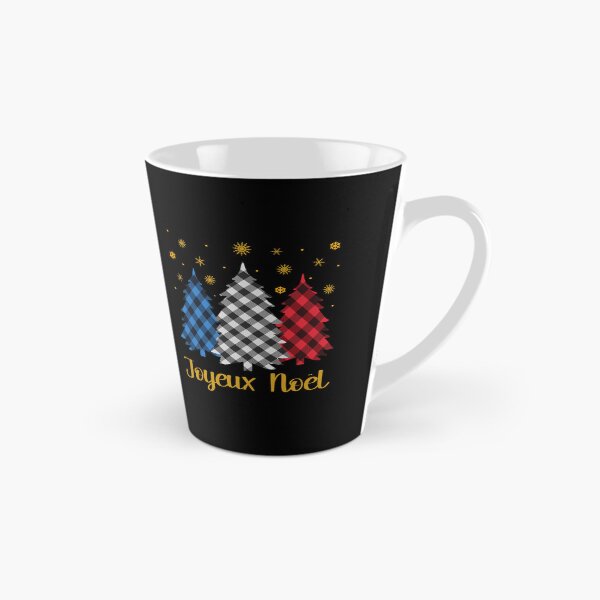 Item preview, Joyeux Noël French Merry Christmas Plaid Trees French Flag Colors Family Matching   designed and sold by Bad Kitty Designz.