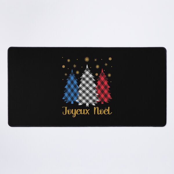 Item preview, Joyeux Noël French Merry Christmas Plaid Trees French Flag Colors Family Matching designed and sold by Bad Kitty Designz.