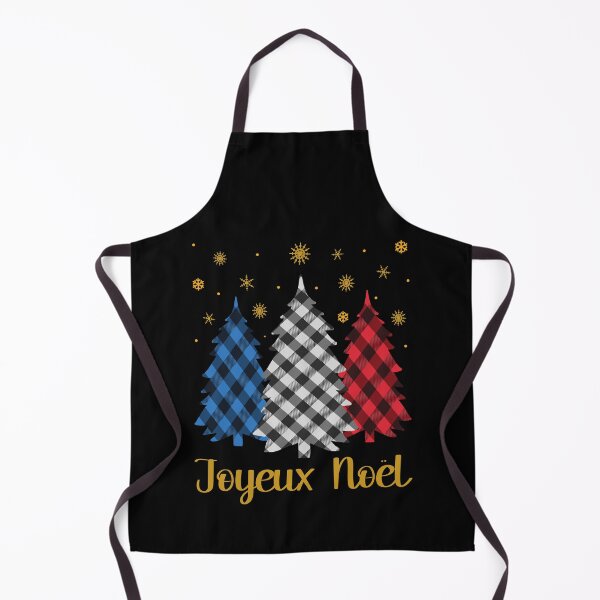 Item preview, Joyeux Noël French Merry Christmas Plaid Trees French Flag Colors Family Matching   designed and sold by Bad Kitty Designz.