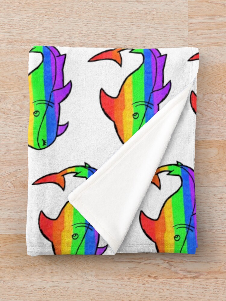 Thumbnail 3 of 6, Throw Blanket, Pride designed and sold by BluRavenCreate.