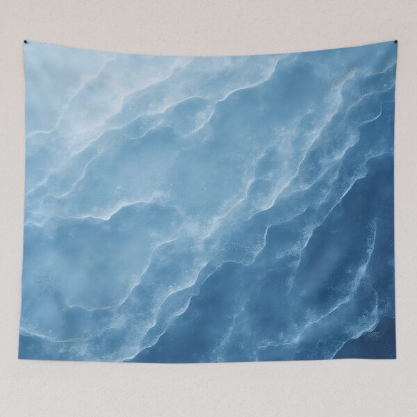 Item preview, Icy Ocean Waves Texture designed and sold by RobertHun.