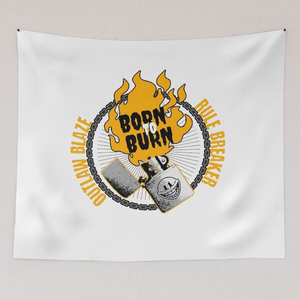 Item preview, Born to burn! designed and sold by MidnightLegacyy.