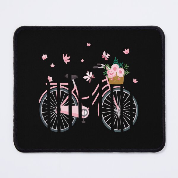 Item preview, Floral Bicycle designed and sold by ARTISTICBUNNIES.