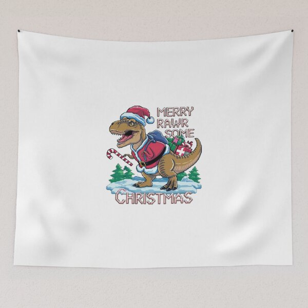 Item preview, Merry Rawr-Some Christmas designed and sold by CosmicFreedom9.