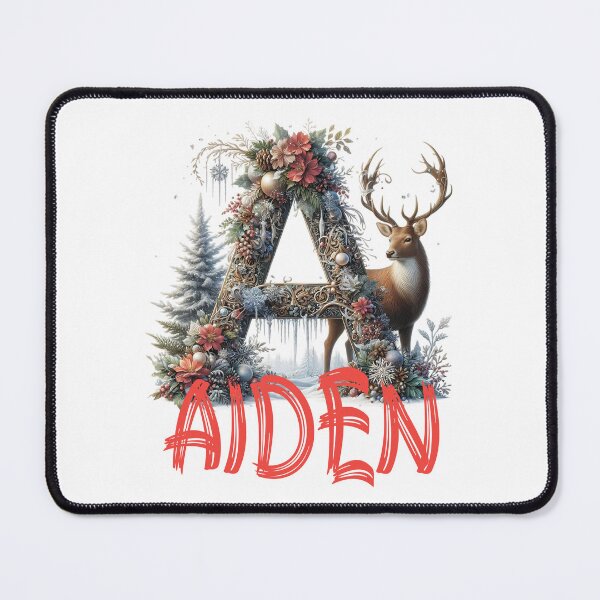 Item preview, Name Aiden. My name is Aiden. Christmas initial. designed and sold by MagelliShop.