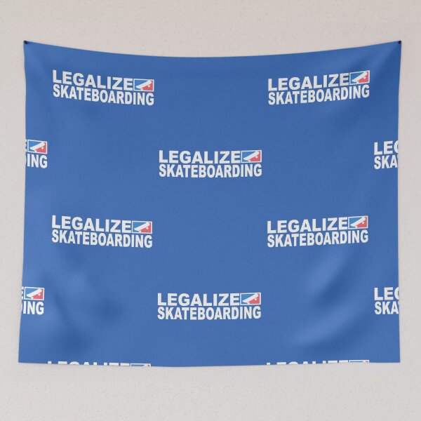 Item preview, Legalize skateboarding - streetstyle extreme sports designed and sold by CottonGarb.