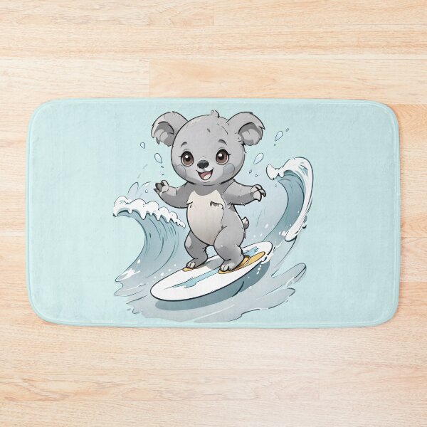 Item preview,  Adorable Koala Bear Surfing designed and sold by WikaKowalczyk.