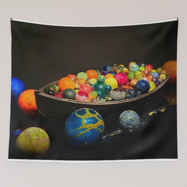 Item preview, Float Boat with marbles designed and sold by Alla Gill.