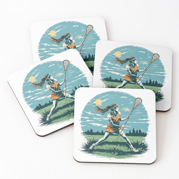 Item preview, Modern Trendy Lacrosse Girl Player  designed and sold by SOUFIANE1991.