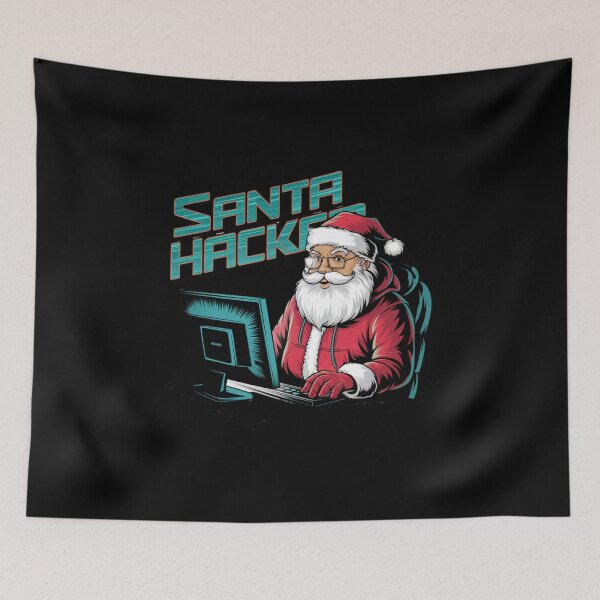 Item preview, Santa Hacker designed and sold by Mateusz Majcherek.
