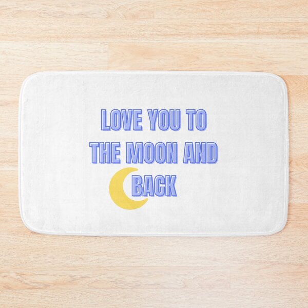 Item preview, LOVE YOU TO THE MOON AND BACK  designed and sold by BRITTSTICKERSS.