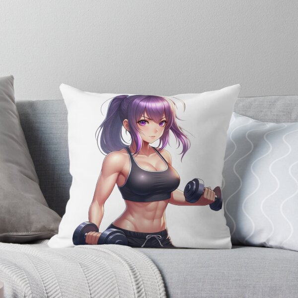 Item preview, Kawaii Strength: Anime Girl in the Gym designed and sold by panchoflex.