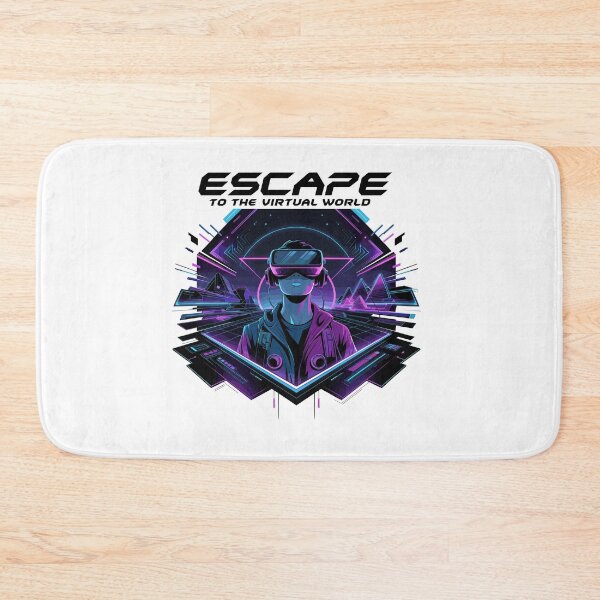 Item preview, Escape To The Virtual World-futuristic VR Design designed and sold by MrERNST.
