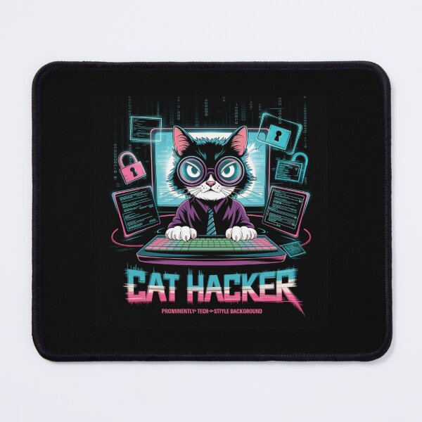 Item preview, Cat hacker designed and sold by Mateusz Majcherek.