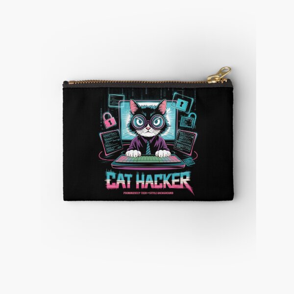 Item preview, Cat hacker designed and sold by Mateusz Majcherek.