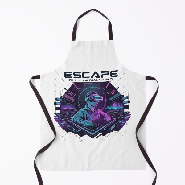 Item preview, Escape To The Virtual World-futuristic VR Design designed and sold by MrERNST.