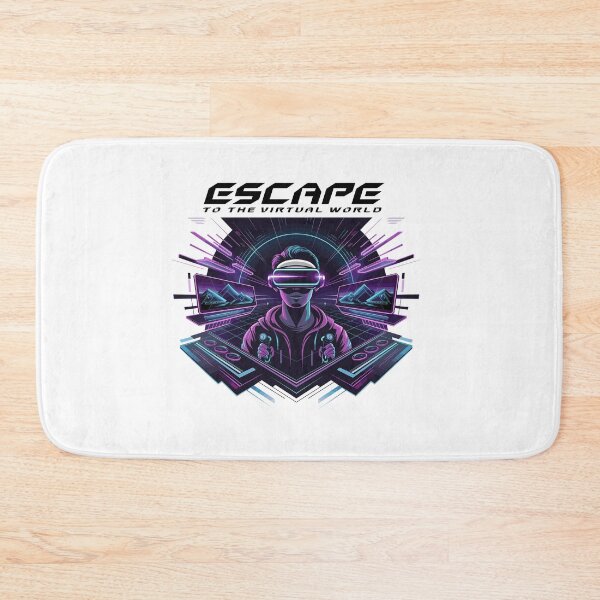 Item preview, Escape To The Virtual World-futuristic VR Design designed and sold by MrERNST.