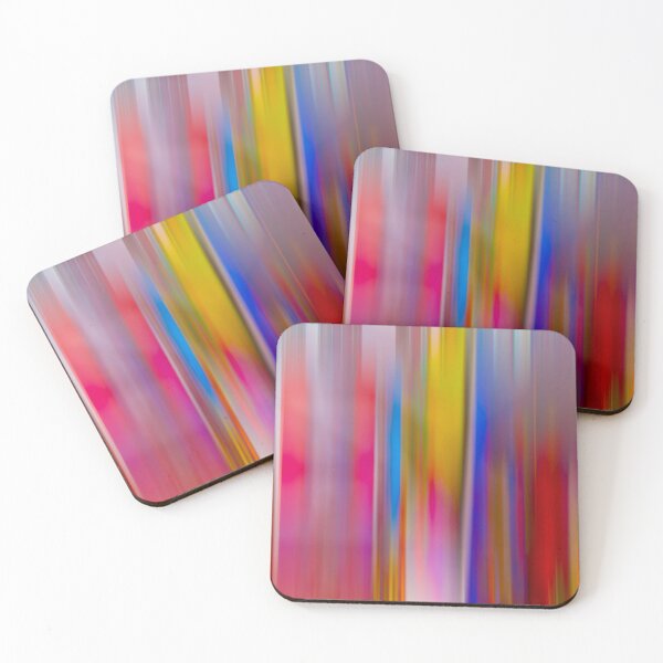 Item preview, Abstract Classic Rainbow Vertical streaks of vibrant colors blend together designed and sold by EyezWatchin.