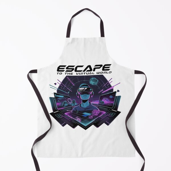 Item preview, Escape To The Virtual World-futuristic VR Design designed and sold by MrERNST.