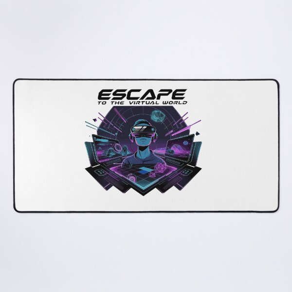 Item preview, Escape To The Virtual World-futuristic VR Design designed and sold by MrERNST.