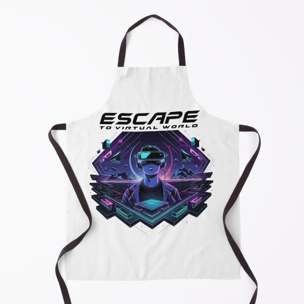 Item preview, Escape To The Virtual World-futuristic VR Design designed and sold by MrERNST.