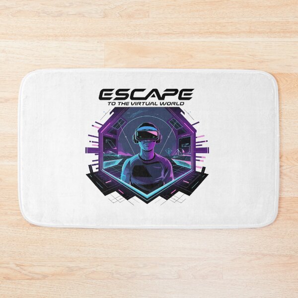 Item preview, Escape To The Virtual World-futuristic VR Design designed and sold by MrERNST.