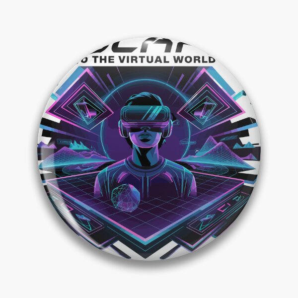 Item preview, Escape To The Virtual World-futuristic VR Design designed and sold by MrERNST.