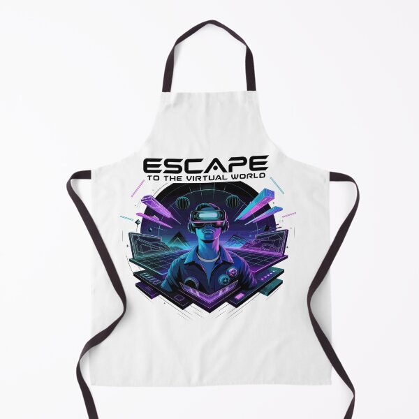 Item preview, Escape To The Virtual World-futuristic VR Design designed and sold by MrERNST.
