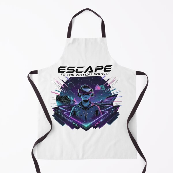 Item preview, Escape To The Virtual World-futuristic VR Design designed and sold by MrERNST.