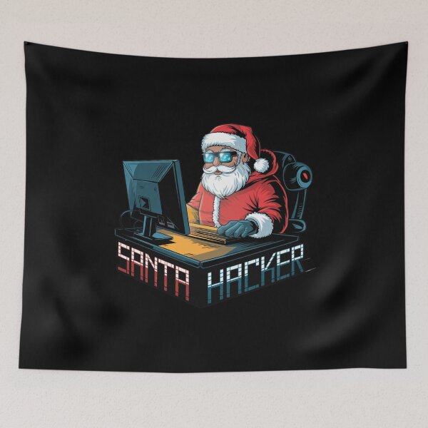 Item preview, Santa Hacker designed and sold by Mateusz Majcherek.