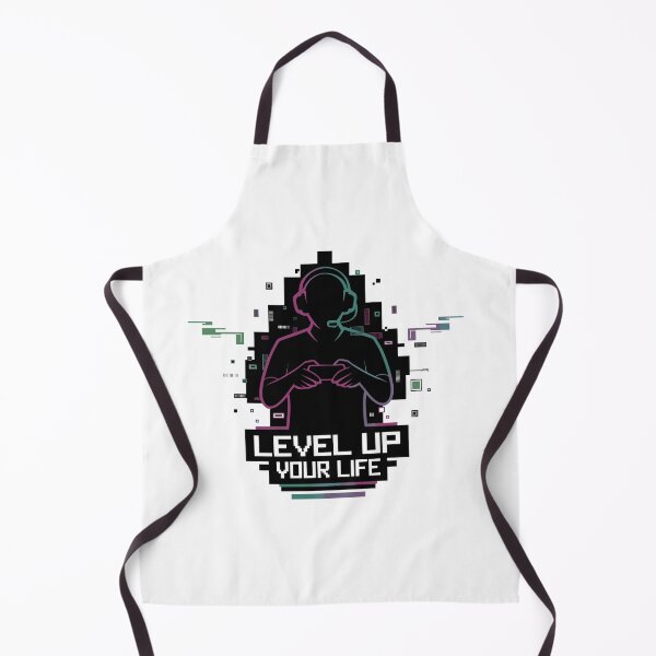 Item preview, Level Up Your Life-Gamer-Silhouette designed and sold by MrERNST.