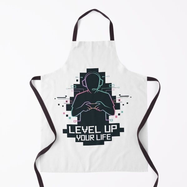 Item preview, Level Up Your Life-Gamer-Silhouette designed and sold by MrERNST.