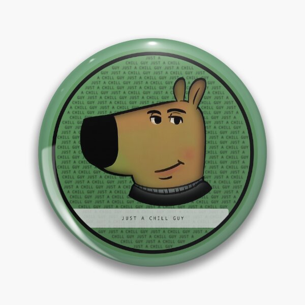 Item preview, Just a chill guy tik tok meme designed and sold by WearIsClear.