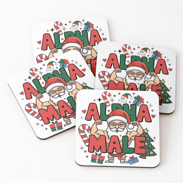 Item preview, Alpha Male Santa: Christmas Gains Edition designed and sold by MonkiFlipp.