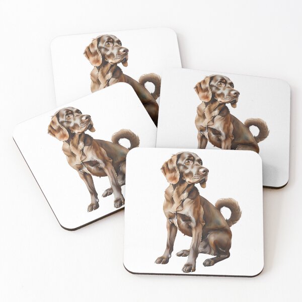 Item preview, Realistic Brown Dog Illustration for Pet Lovers designed and sold by VibeTCreations.