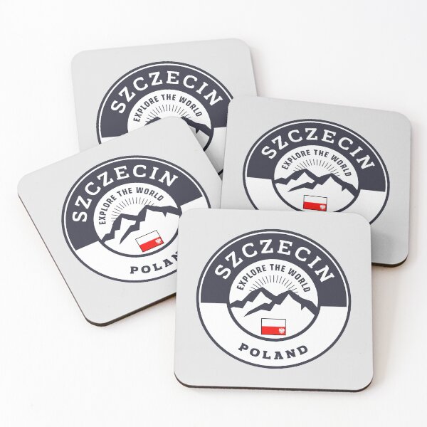 Item preview, Szczecin Poland Black and White Crest designed and sold by World Designs.