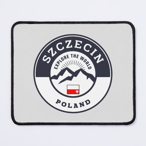 Item preview, Szczecin Poland Black and White Crest designed and sold by World Designs.