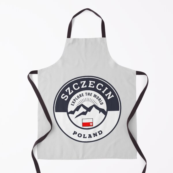 Item preview, Szczecin Poland Black and White Crest designed and sold by World Designs.