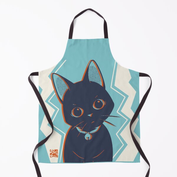 Item preview, Nervous Black Cat designed and sold by BATKEI ART.
