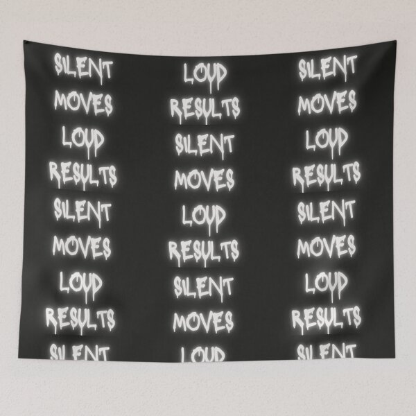Item preview, Silent Moves Loud Results designed and sold by iLamshop.