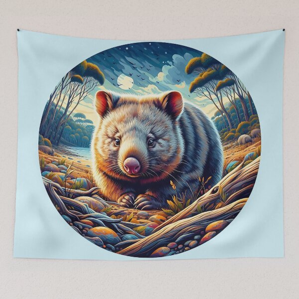 Item preview, Wombat Art #64 | Wombat Lovers designed and sold by ksgraphics222.