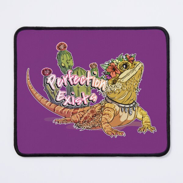 Item preview, Beautiful Bearded Dragon with Diamonds and Cactus Text designed and sold by iduzarts.