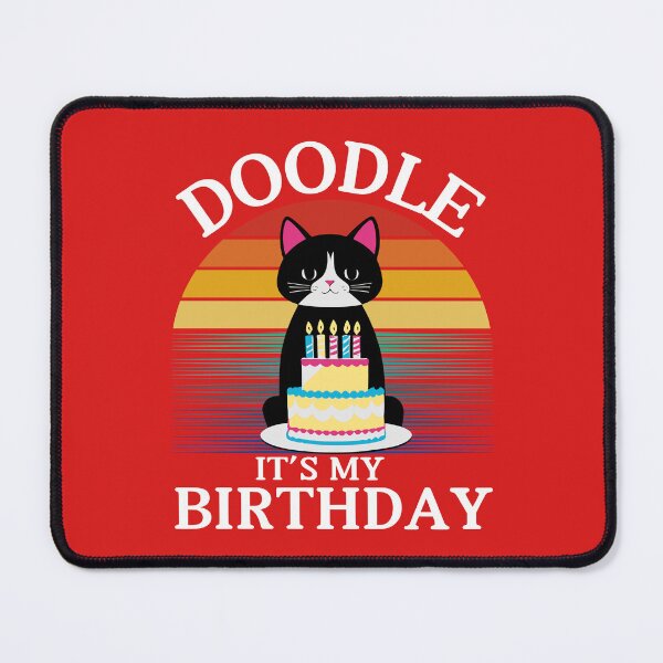 Item preview, Whimsical Doodles Birthday Shirt Fun Custom Celebration Tee. designed and sold by TrebdoraCrafts.