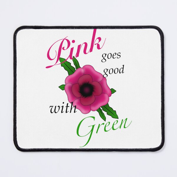Item preview, Pink and Green Poppies designed and sold by CoZ Chaos.