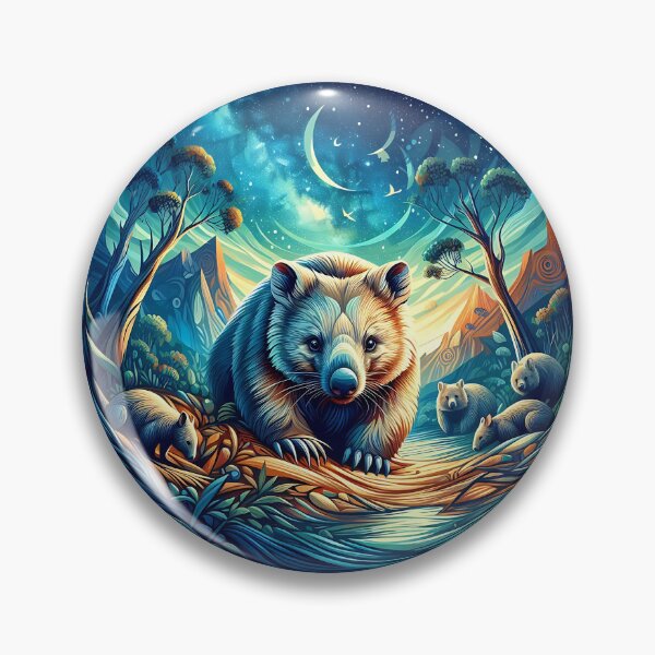 Artikelvorschau, Wombat-Kunst Nr. 66 | Wombat-Liebhaber entworfen und verkauft von ksgraphics222.