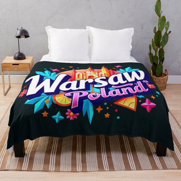 Item preview, Warsaw Poland Travel Design designed and sold by TheArtOfPat.
